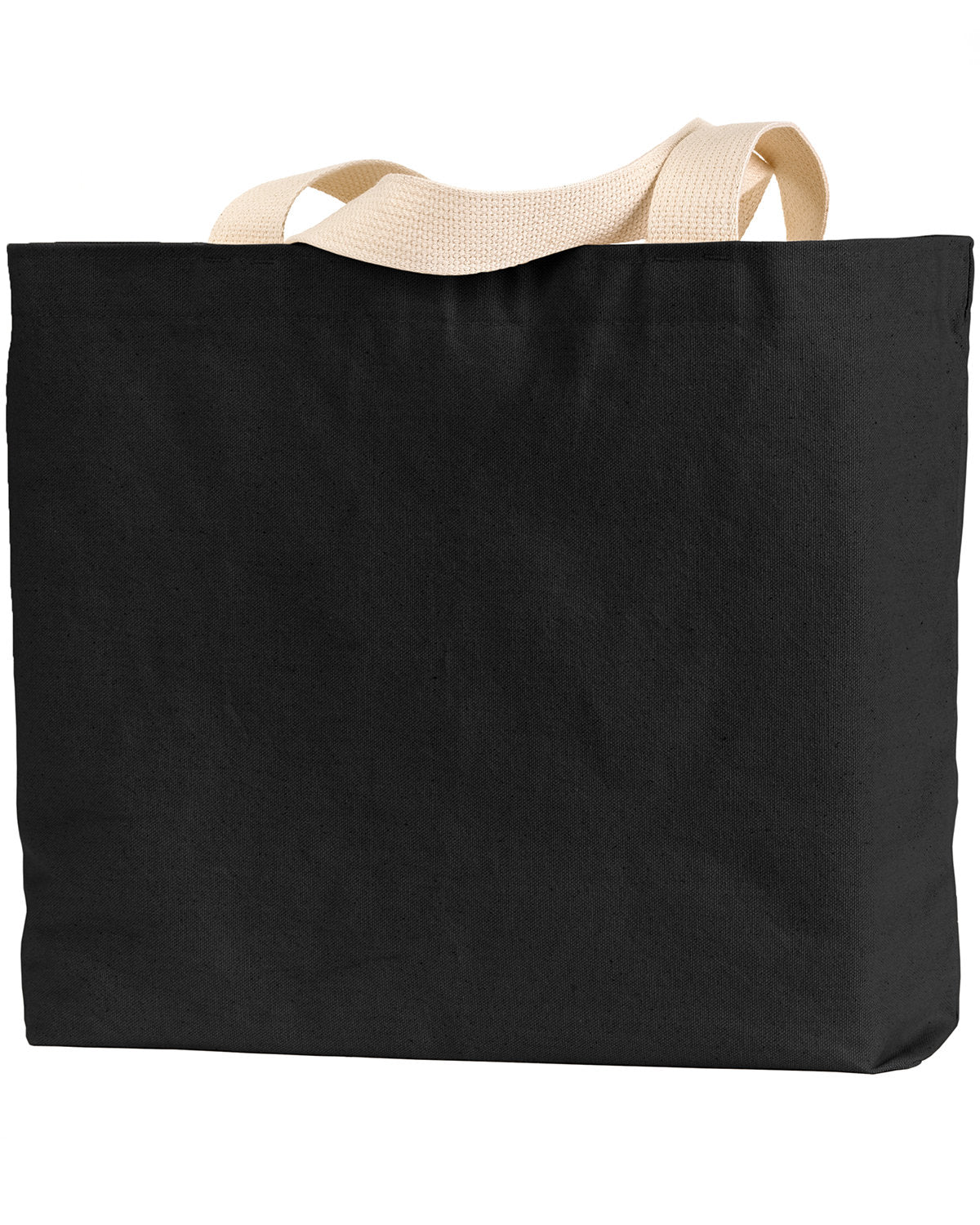 Bayside USA Made Cotton Canvas Jumbo Tote Bag BS600