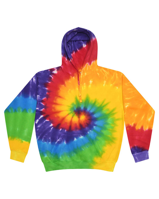 Tie-Dye Youth Pullover Hooded Sweatshirt CD877Y PRISM