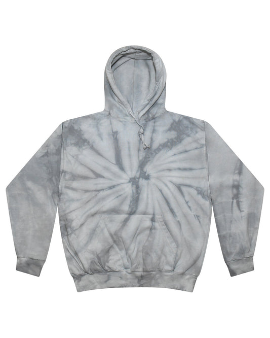 Tie-Dye Youth Pullover Hooded Sweatshirt CD877Y SPIDER SILVER