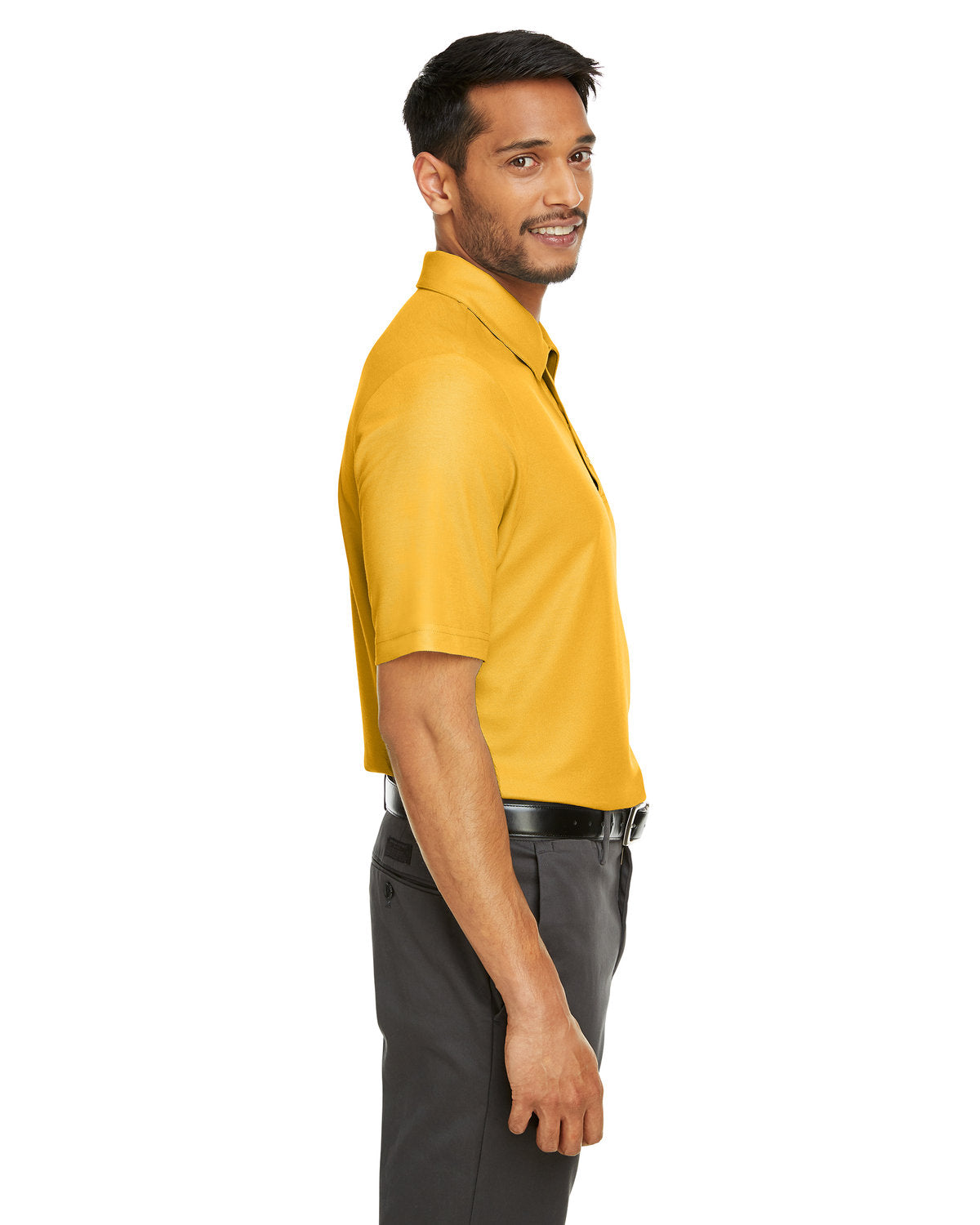 CORE365 Men's Fusion ChromaSoft™ Pique Polo CE112 CAMPUS GOLD