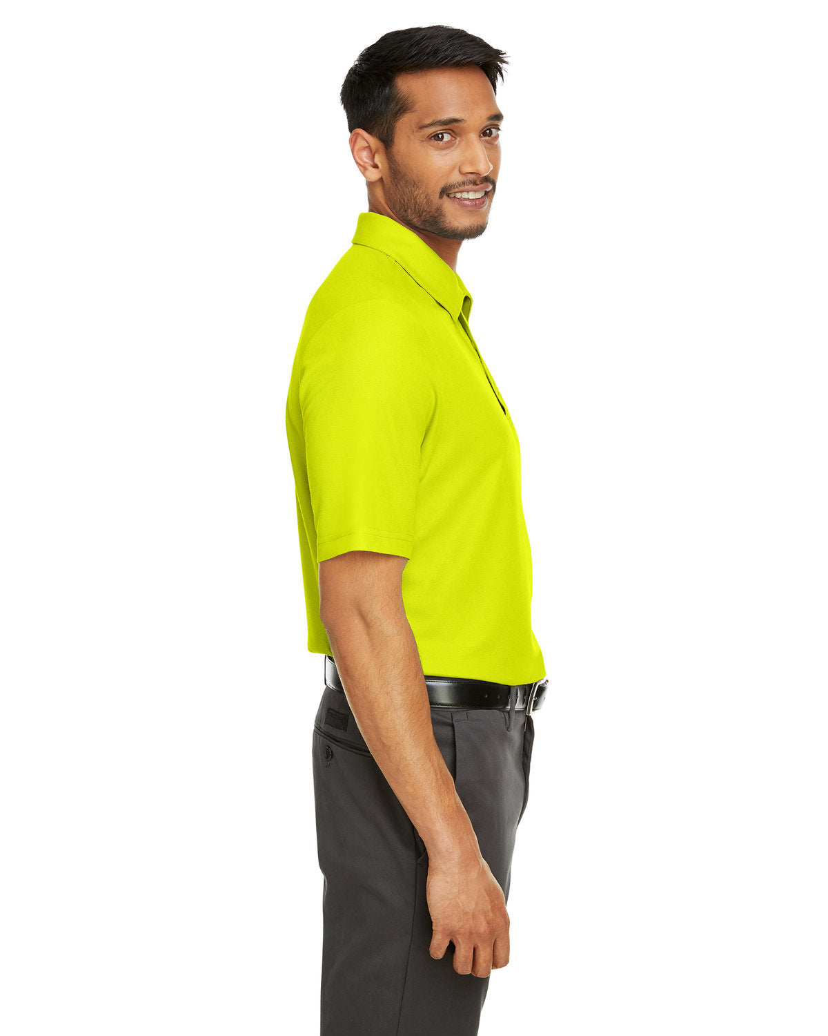 CORE365 Men's Fusion ChromaSoft™ Pique Polo CE112 SAFETY YELLOW