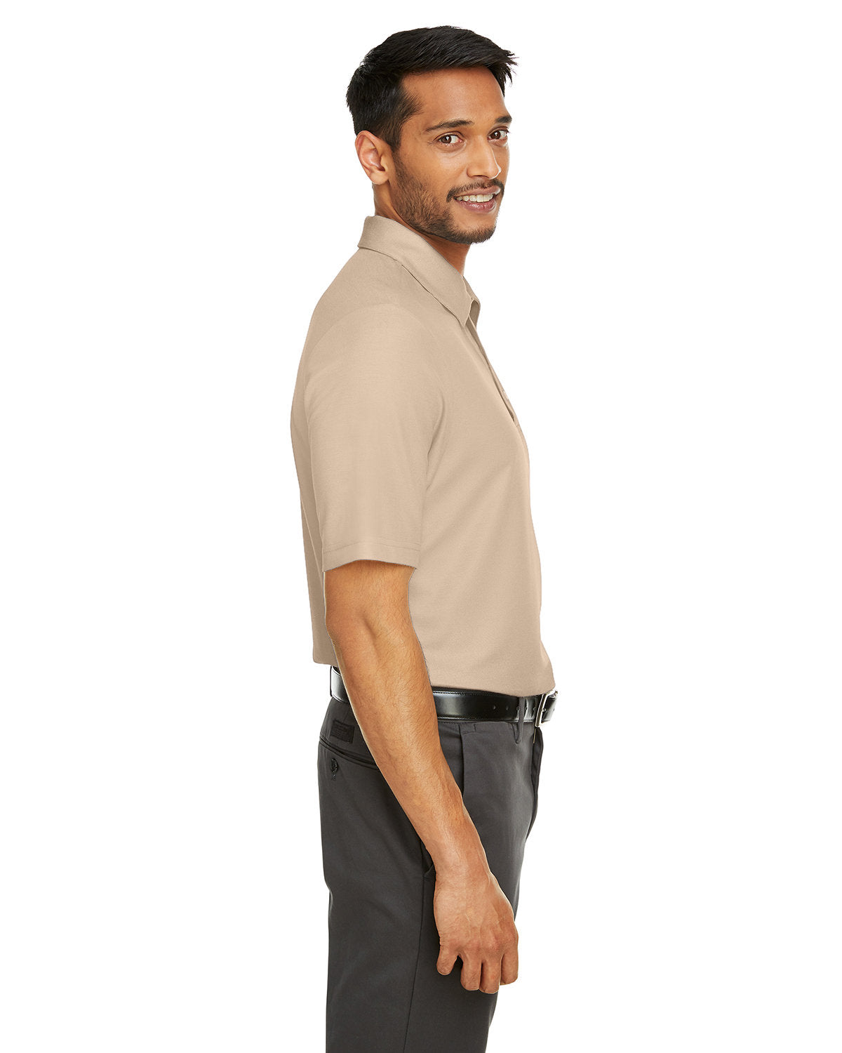 CORE365 Men's Fusion ChromaSoft™ Pique Polo CE112 STONE