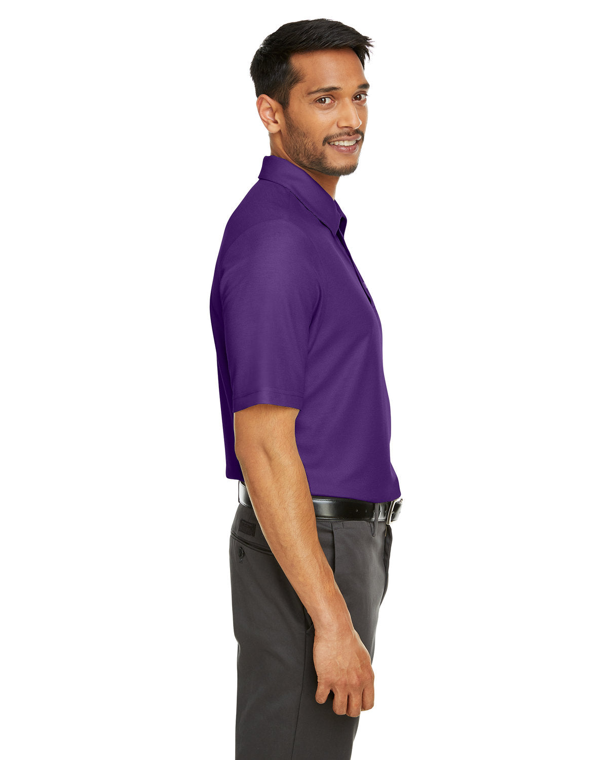 CORE365 Men's Fusion ChromaSoft™ Pique Polo CE112 CAMPUS PURPLE