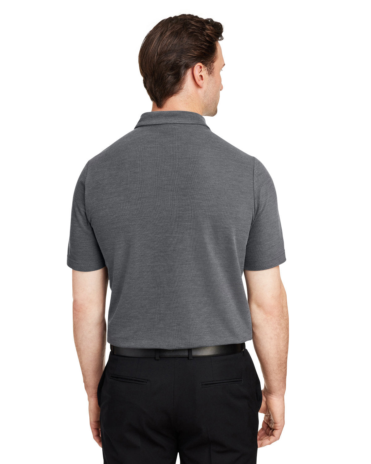 CORE365 Men's Fusion ChromaSoft™ Pique Polo CE112 CARBON HEATHER