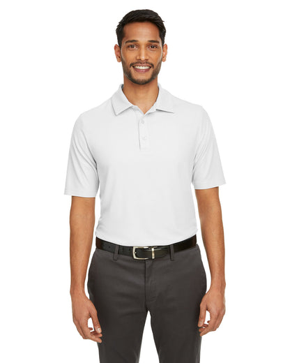 CORE365 Men's Fusion ChromaSoft™ Pique Polo CE112 WHITE