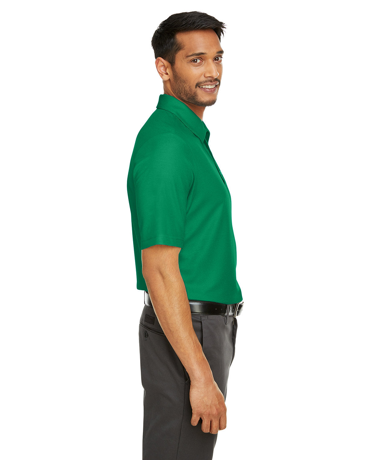 CORE365 Men's Fusion ChromaSoft™ Pique Polo CE112 KELLY GREEN