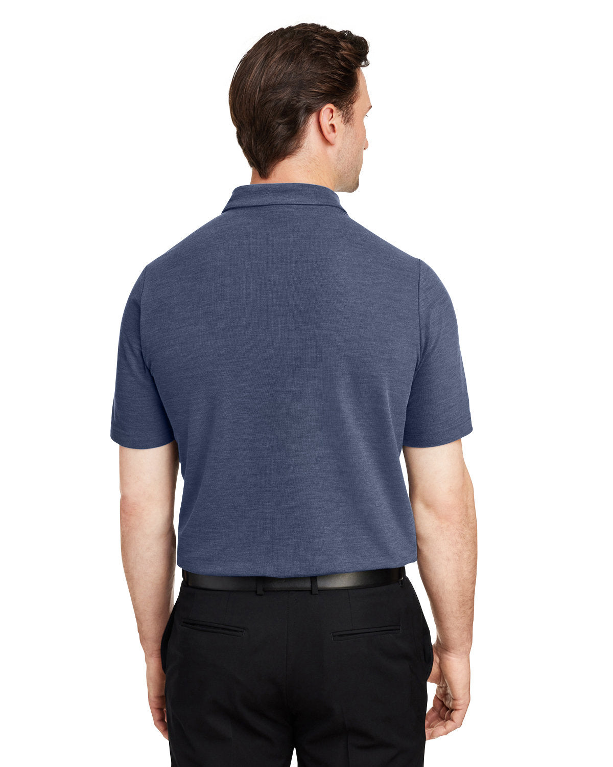 CORE365 Men's Fusion ChromaSoft™ Pique Polo CE112 CLASSIC NAVY HTH