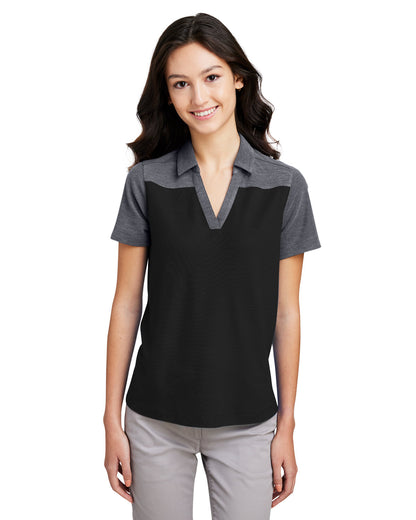 CORE365 Ladies' Fusion ChromaSoft Colorblock Polo CE112CW