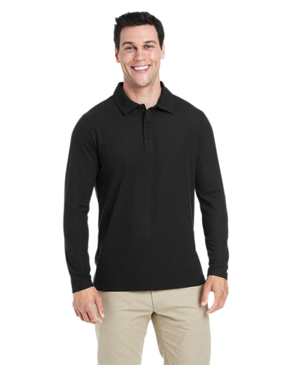 CORE365 Men's Fusion ChromaSoft™ Long-Sleeve Pique Polo CE112L