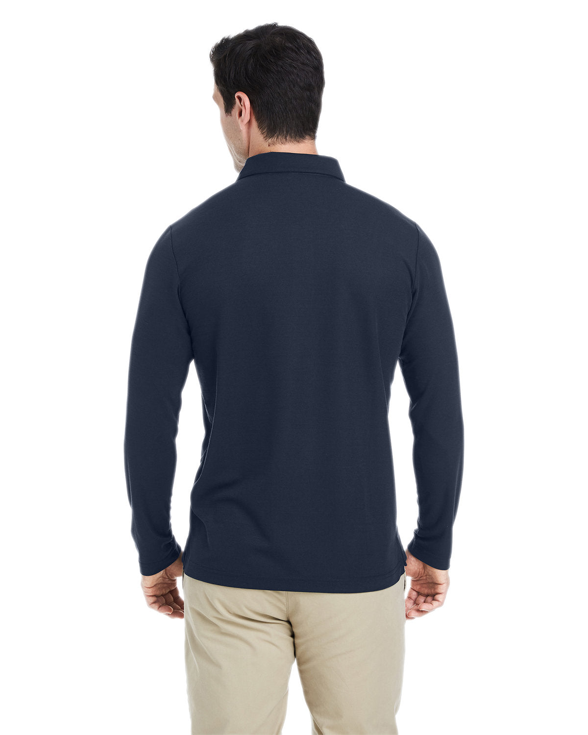 CORE365 Men's Fusion ChromaSoft™ Long-Sleeve Pique Polo CE112L