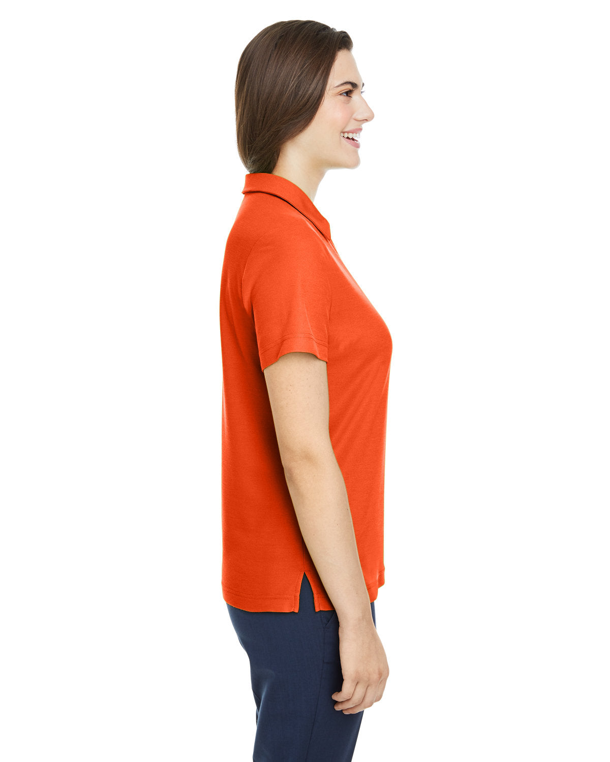 CORE365 Ladies' Fusion ChromaSoft™ Pique Polo CE112W CAMPUS ORANGE