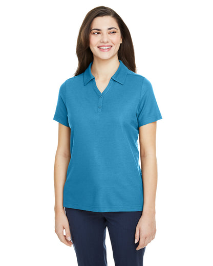 CORE365 Ladies' Fusion ChromaSoft™ Pique Polo CE112W ELECTRIC BLUE