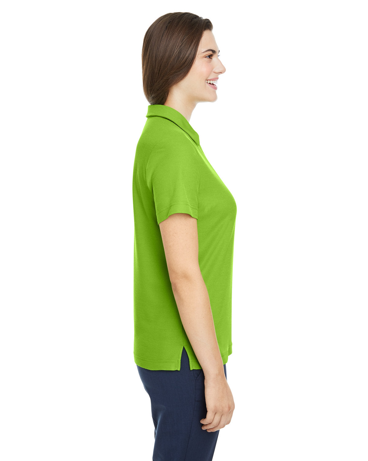 CORE365 Ladies' Fusion ChromaSoft™ Pique Polo CE112W ACID GREEN