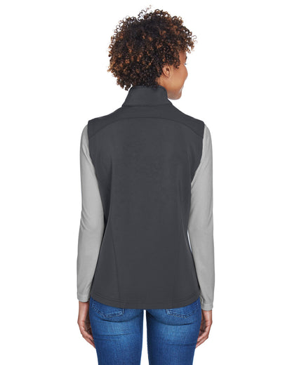 CORE365 Ladies' Cruise Two-Layer Fleece Bonded Soft Shell Vest CE701W