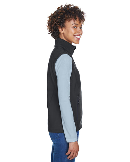 CORE365 Ladies' Cruise Two-Layer Fleece Bonded Soft Shell Vest CE701W