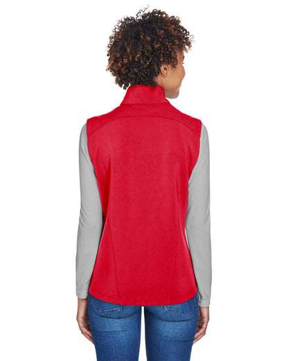 CORE365 Ladies' Cruise Two-Layer Fleece Bonded Soft Shell Vest CE701W