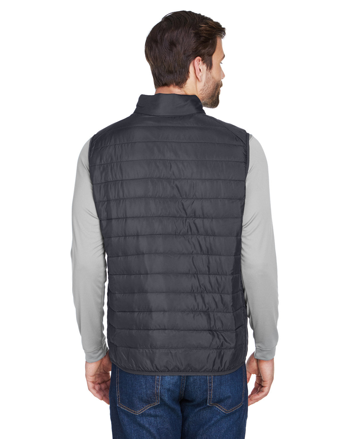 CORE365 Men's Prevail Packable Puffer Vest CE702