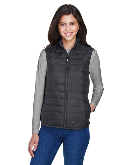 CORE365 Ladies' Prevail Packable Puffer Vest CE702W