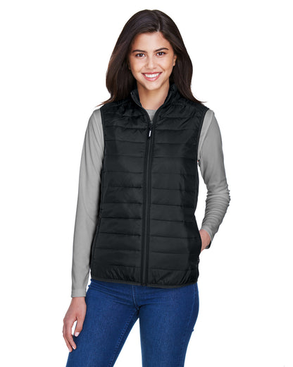 CORE365 Ladies' Prevail Packable Puffer Vest CE702W