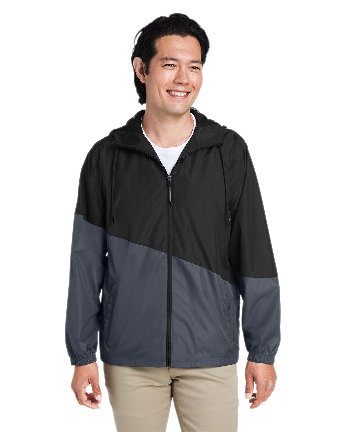 CORE365 Unisex Techno Lite Colorblock Windbreaker CE710