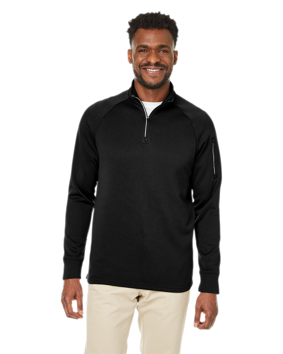 CORE365 Unisex Fusion ChromaSoft™ Fleece Quarter-Zip CE801