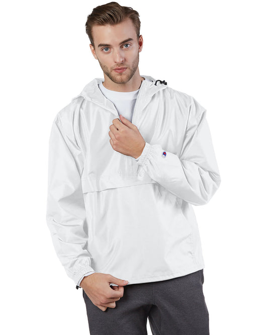 Champion Adult Packable Anorak Quarter-Zip Jacket CO200