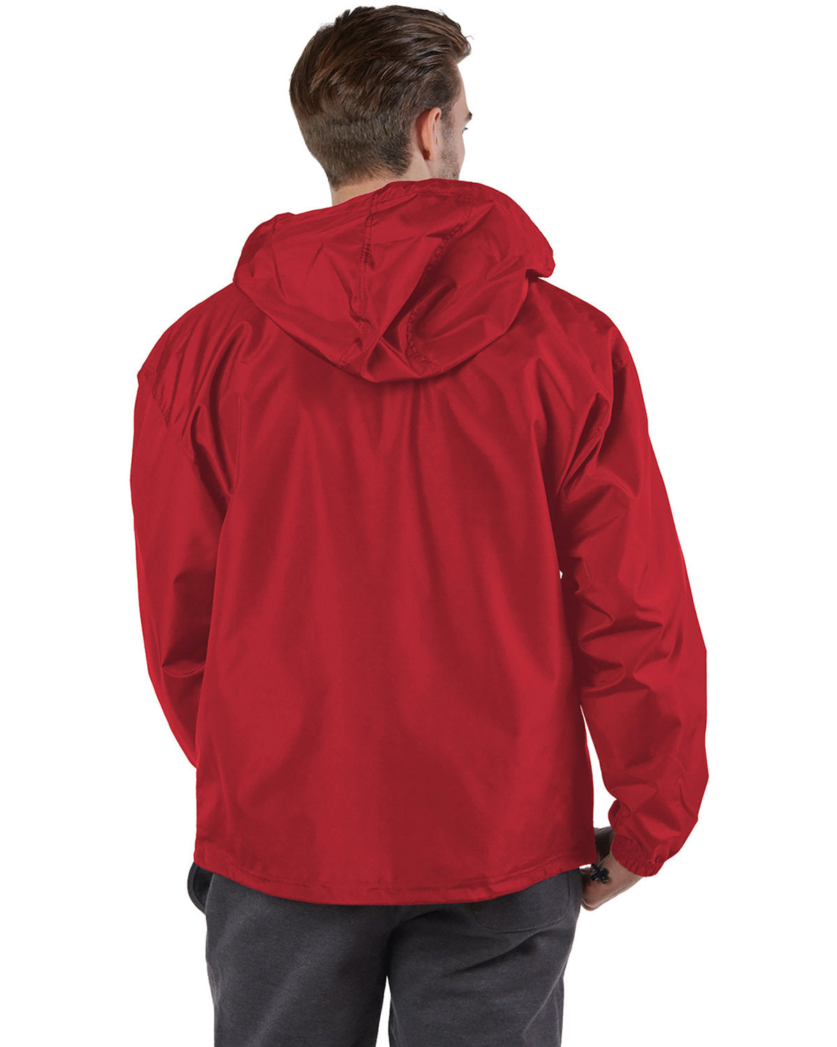 Champion Adult Packable Anorak Quarter-Zip Jacket CO200