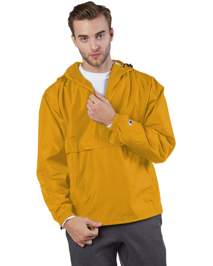 Champion Adult Packable Anorak Quarter-Zip Jacket CO200