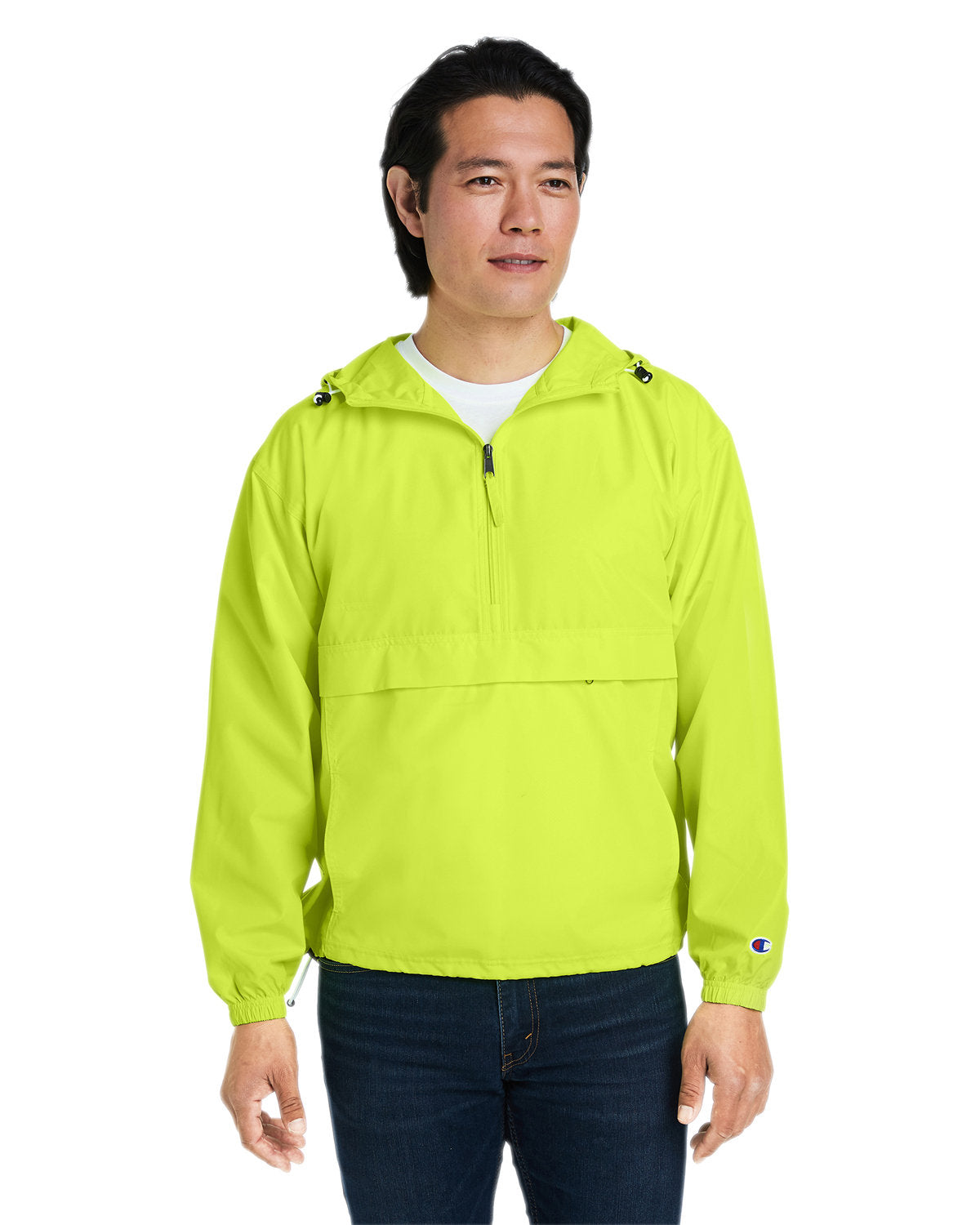 Champion Adult Packable Anorak Quarter-Zip Jacket CO200