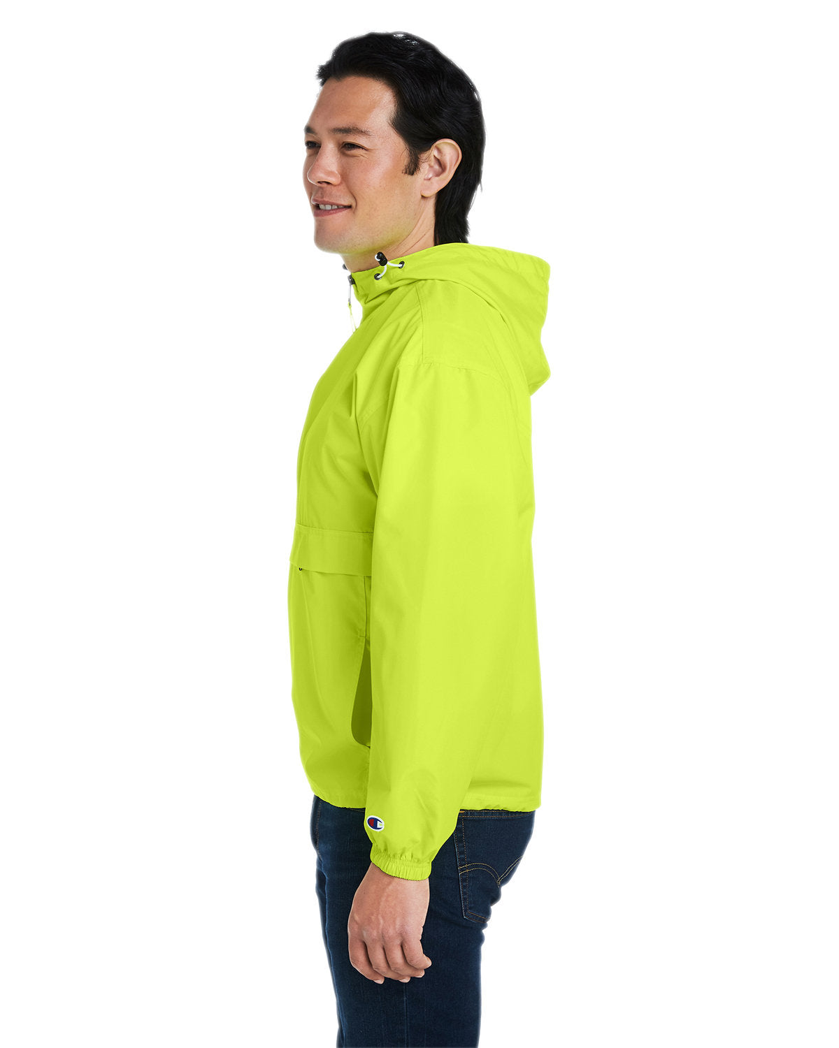 Champion Adult Packable Anorak Quarter-Zip Jacket CO200