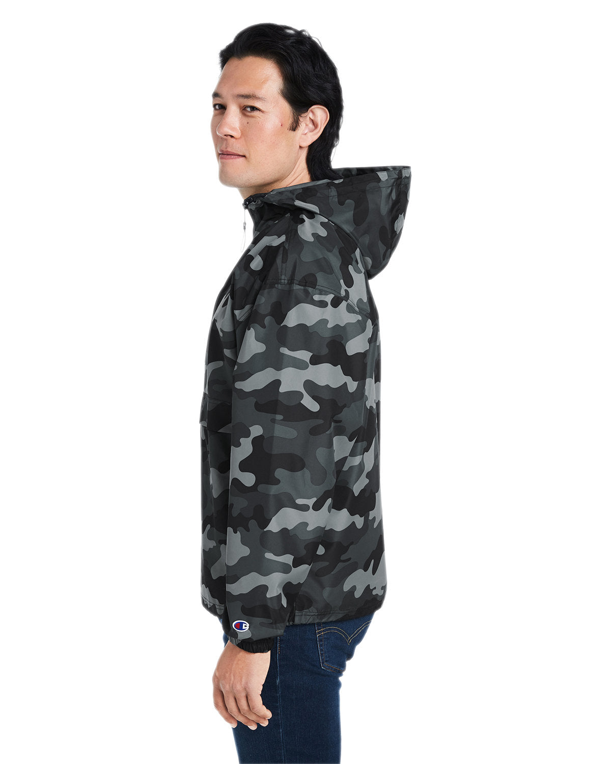 Champion Adult Packable Anorak Quarter-Zip Jacket CO200