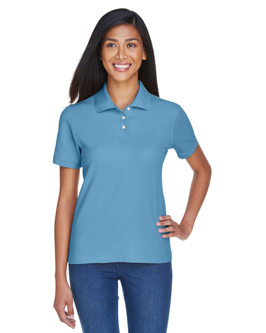 Devon & Jones Ladies' Pima Piqué Short-Sleeve Polo D112W