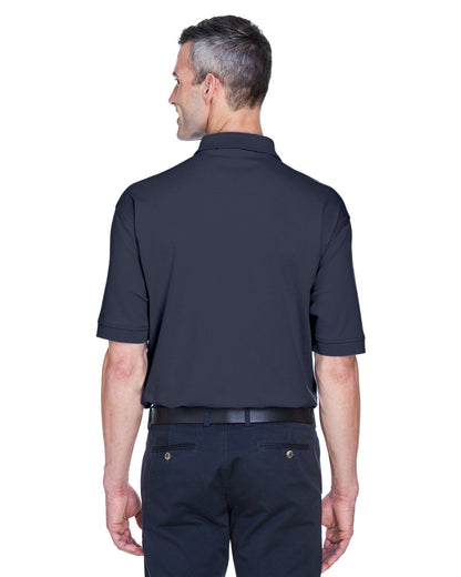 Devon & Jones Men's Solid Perfect Pima Interlock Polo D140S