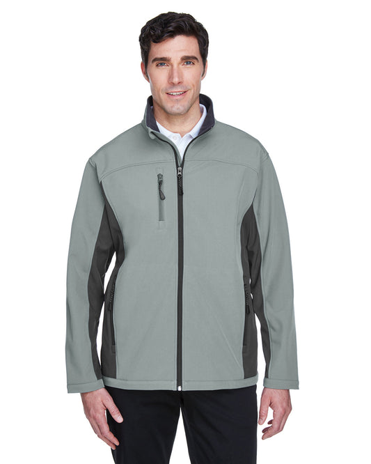 Devon & Jones Men's Soft Shell Colorblock Jacket D997