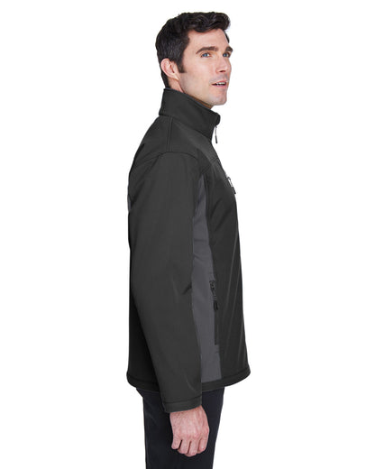 Devon & Jones Men's Soft Shell Colorblock Jacket D997