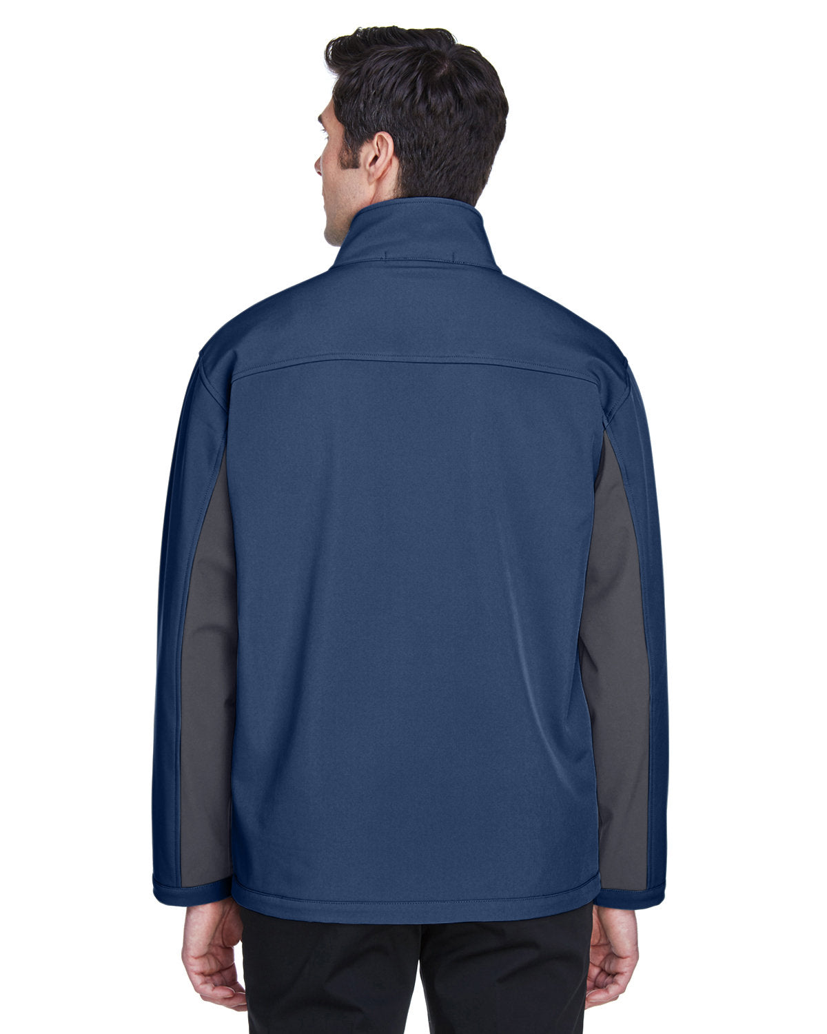 Devon & Jones Men's Soft Shell Colorblock Jacket D997