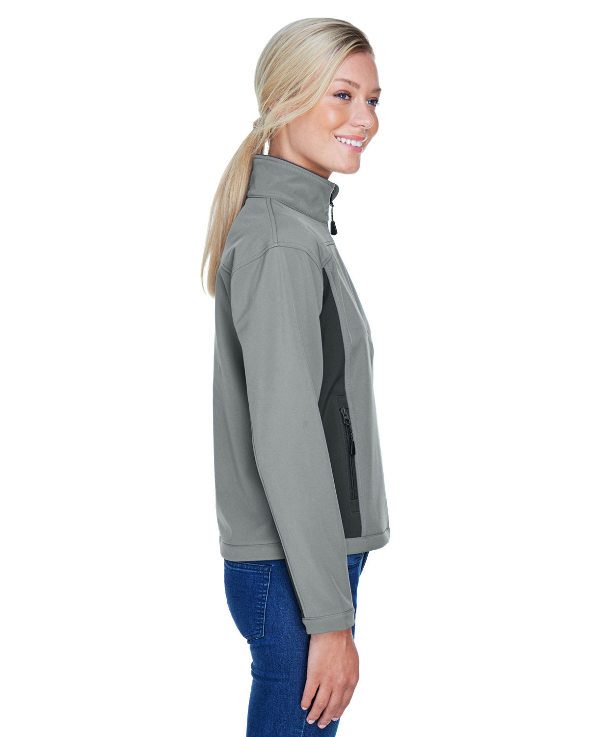 Devon & Jones Ladies' Soft Shell Colorblock Jacket D997W