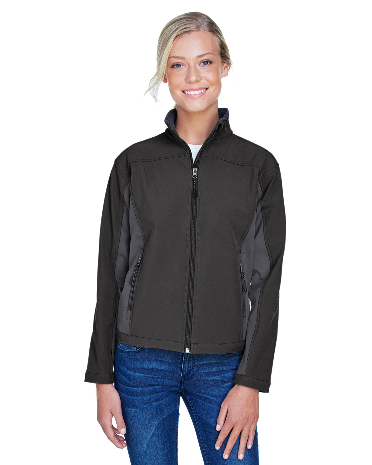 Devon & Jones Ladies' Soft Shell Colorblock Jacket D997W