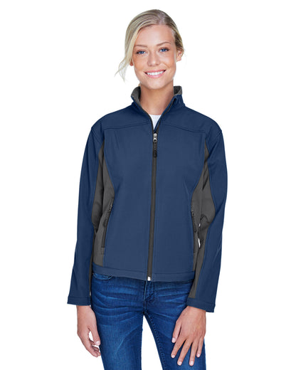 Devon & Jones Ladies' Soft Shell Colorblock Jacket D997W