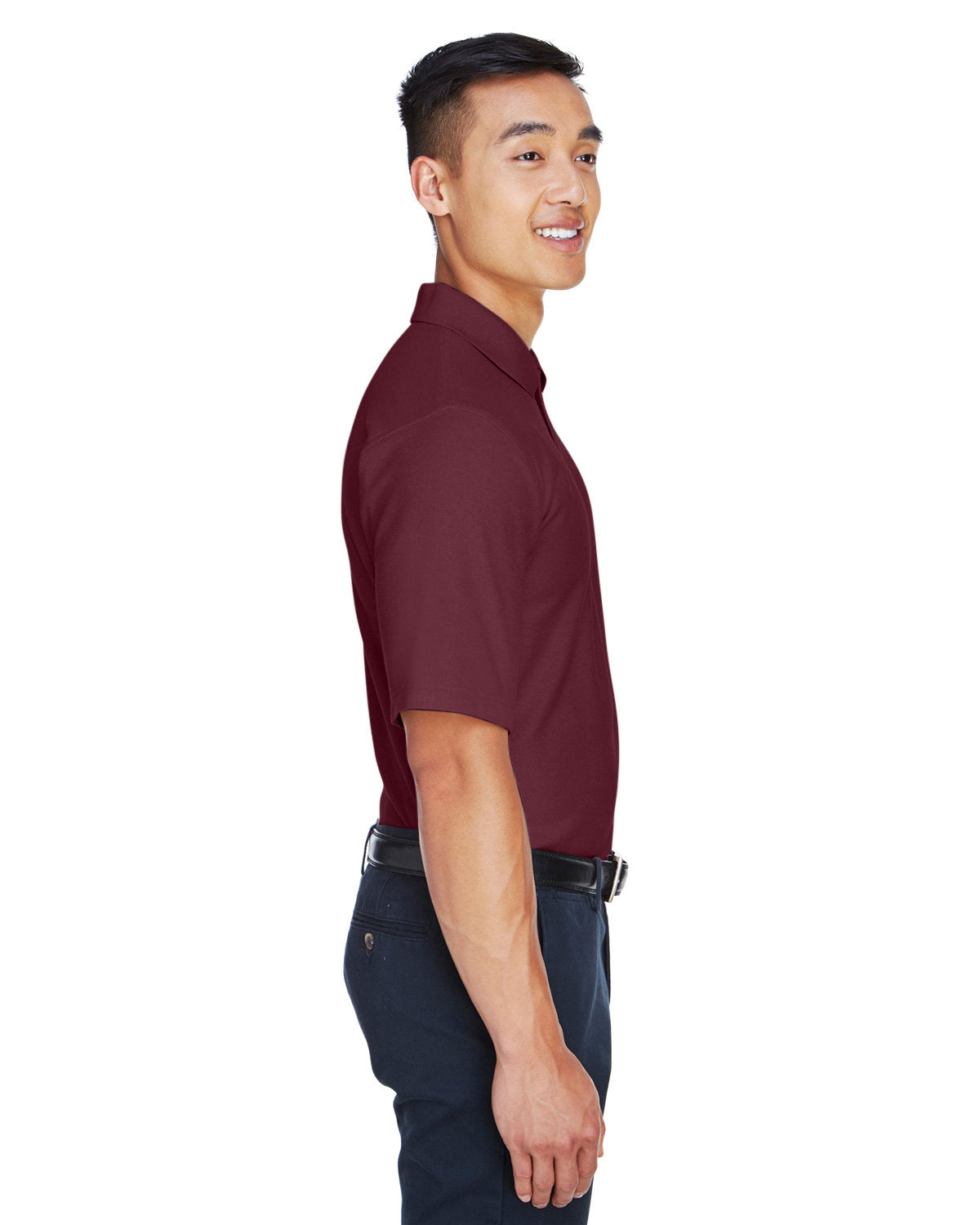 Devon & Jones Men's DRYTEC20™ Performance Polo DG150 BURGUNDY