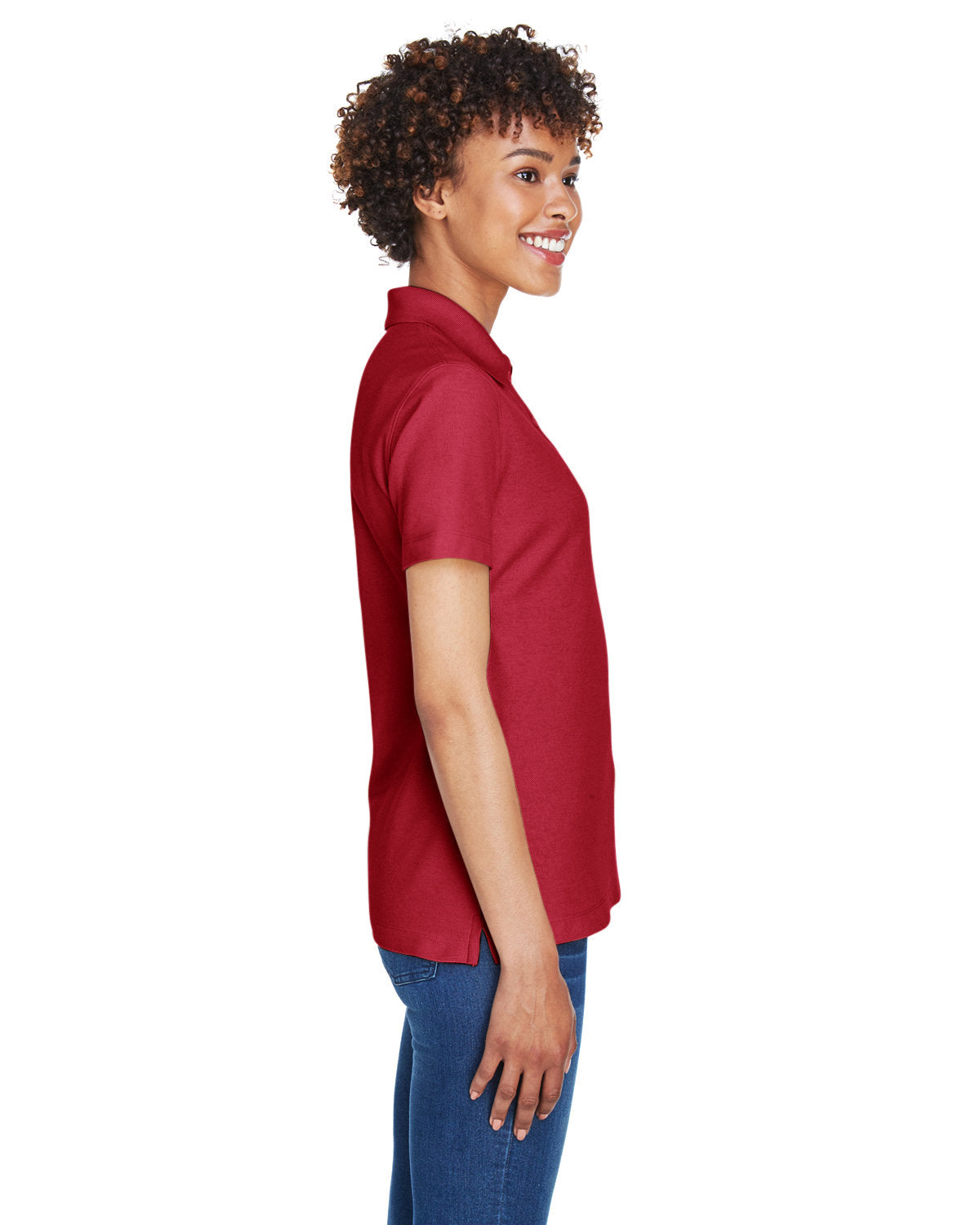 Devon & Jones Ladies' DRYTEC20™ Performance Polo DG150W RED