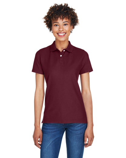 Devon & Jones Ladies' DRYTEC20™ Performance Polo DG150W BURGUNDY