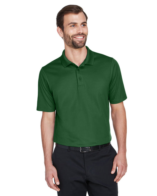 Devon & Jones CrownLux Performance® Men's Plaited Polo DG20 FOREST