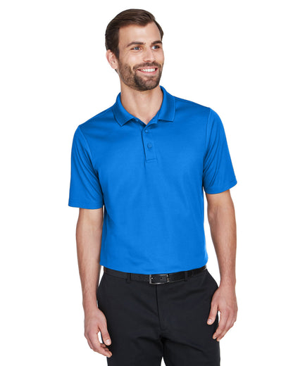 Devon & Jones CrownLux Performance® Men's Plaited Polo DG20 FRENCH BLUE