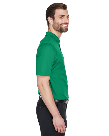 Devon & Jones CrownLux Performance® Men's Plaited Polo DG20 KELLY GREEN