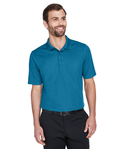 Devon & Jones CrownLux Performance® Men's Plaited Polo DG20 DARK TEAL