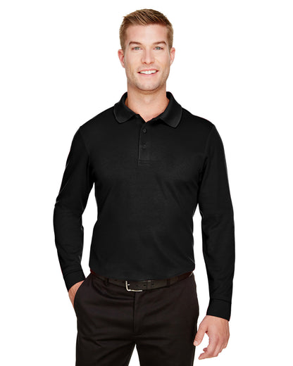 Devon & Jones CrownLux Performance® Tall Plaited Long Sleeve Polo DG20LT