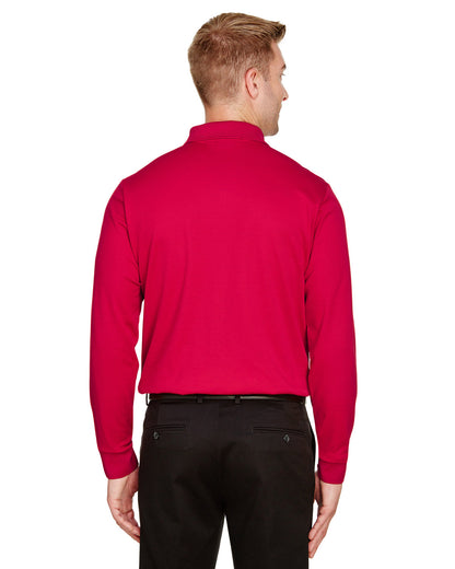 Devon & Jones CrownLux Performance® Tall Plaited Long Sleeve Polo DG20LT