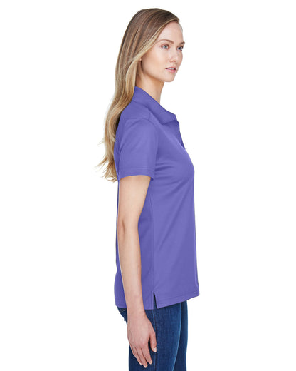 Devon & Jones CrownLux Performance® Ladies' Plaited Polo DG20W GRAPE