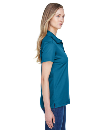 Devon & Jones CrownLux Performance® Ladies' Plaited Polo DG20W DARK TEAL